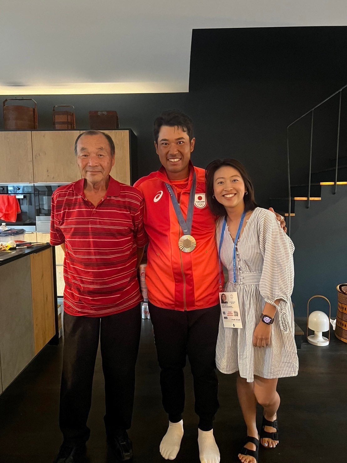 「やっと 銅メダルという形に出来て嬉しかった」松山英樹が裏方に日頃の感謝の気持ちを綴る