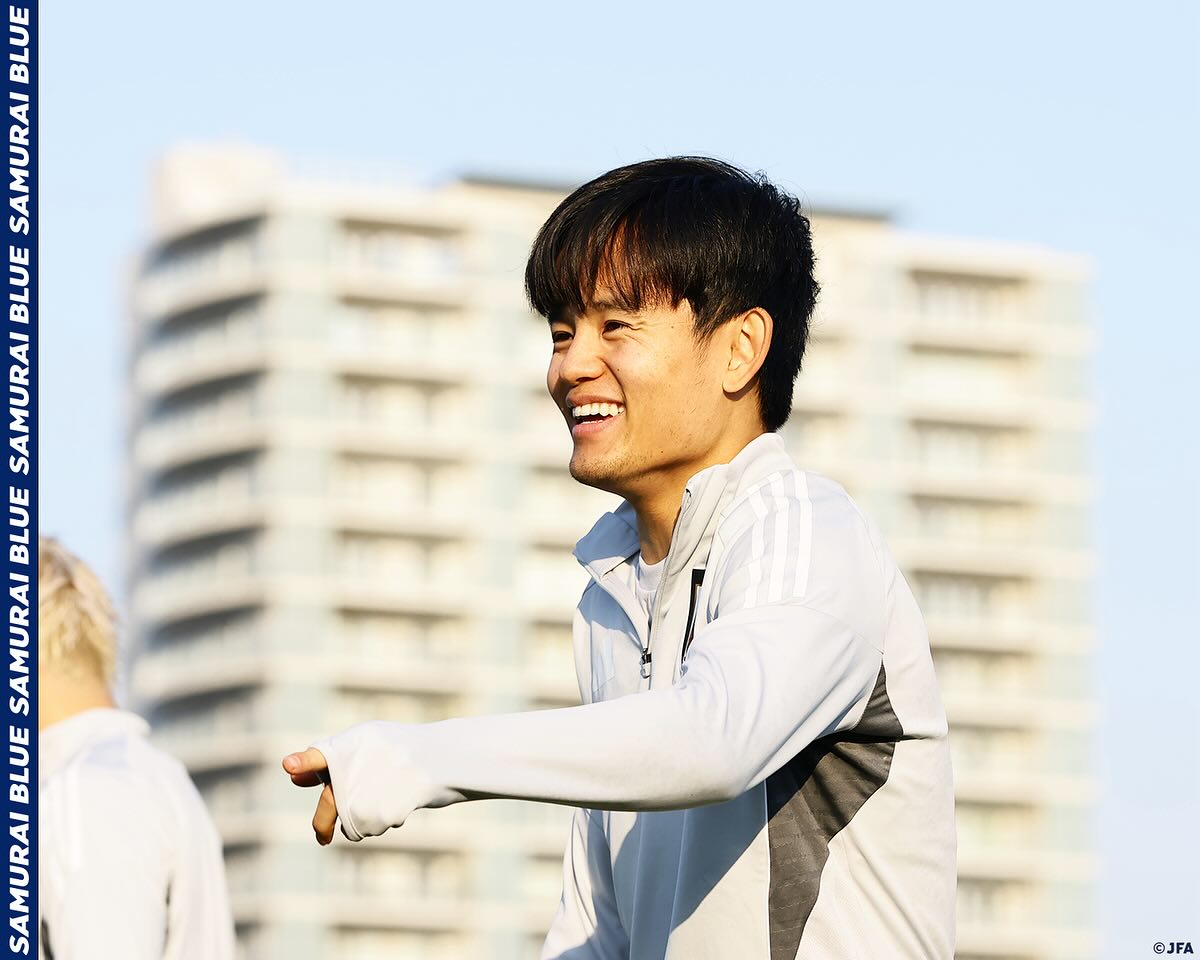 「雰囲気良くトレーニングを再開」JFA公式が史上最速でW杯進出を決めた日本代表の写真をアップ