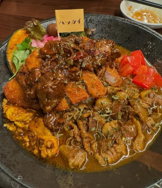 佐藤輝明 東大阪でカレーを喰らう 美味しそうと話題に！