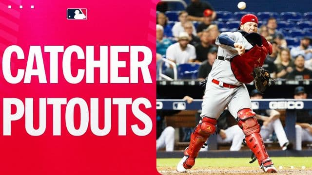 MLB公式がキャッチャーの好プレー集を公開！