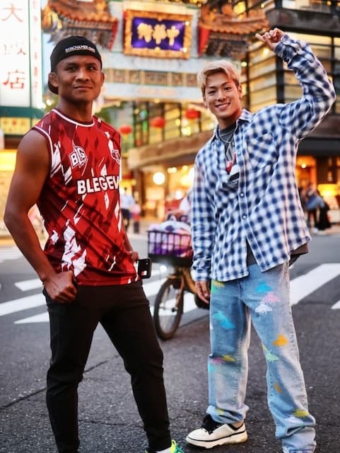 三浦孝太 決定戦前に横浜中華街観光👑🥊✨