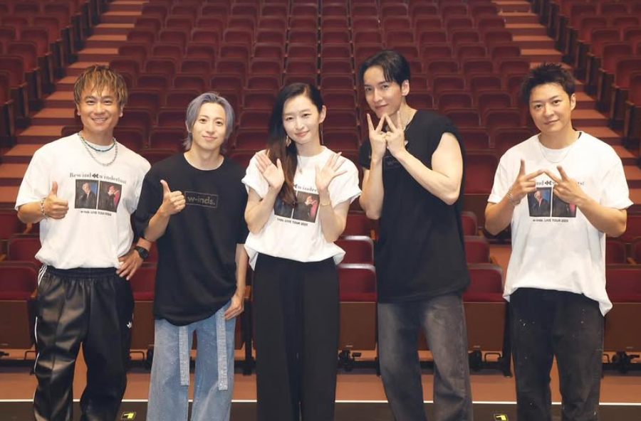 「涙が止まらない」島袋寛子、w‑inds.ライブにサプライズ登場で観客歓喜「胸熱でした」