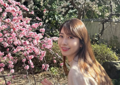 小野寺結衣、新年度の幕開けに春の京都からご挨拶「今年度もよろしくお願いします」