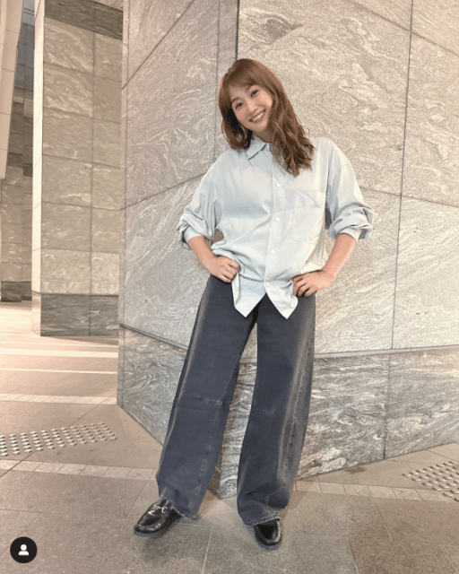 藤本美貴「笑顔もステキ」なデニムスタイルが「センス抜群」