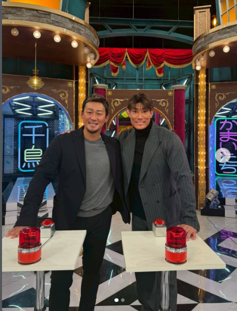 「楽しかった？」中田翔が投稿で振り返り　糸井嘉男との共演に反響