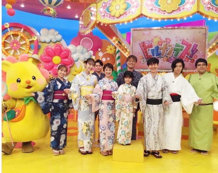 川田裕美　手作り浴衣も登場！ヒルナンデス浴衣ウィーク　出演者たちの華やかな装い