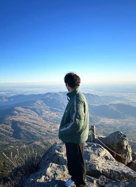 格闘家・笠原友希が大会に向け準備万端！絶景を前に決意表明