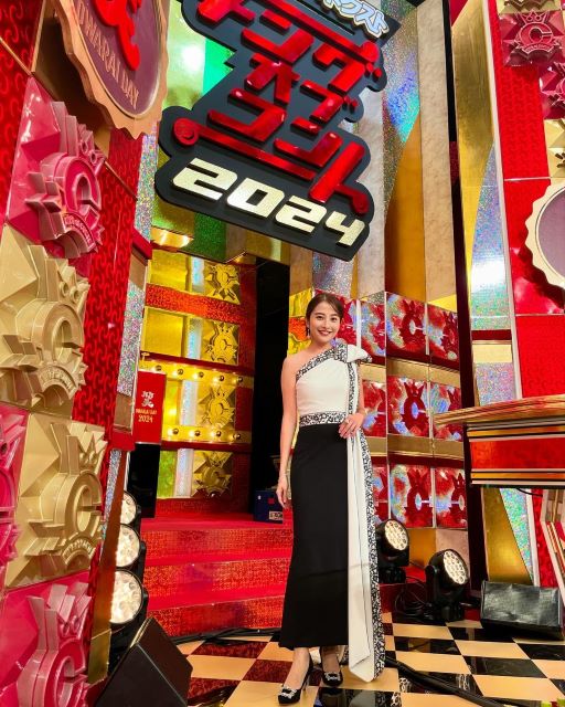 TBSアナ・日比麻音子「KOC」で魅せたドレス姿をファン絶賛！