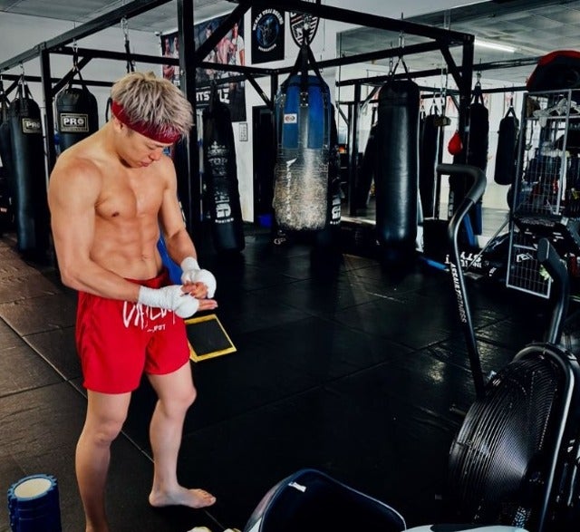 武尊が1ヶ月後に迫った試合に向けてトレーニングに追い込みをかける！