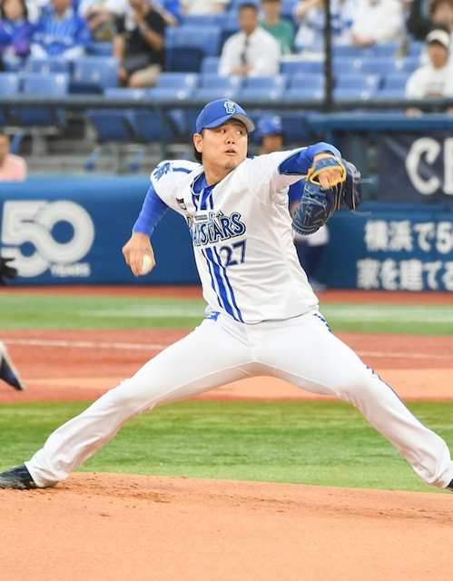 現役ドラフトで移籍の上茶谷大河がベイスターズファンに感謝！