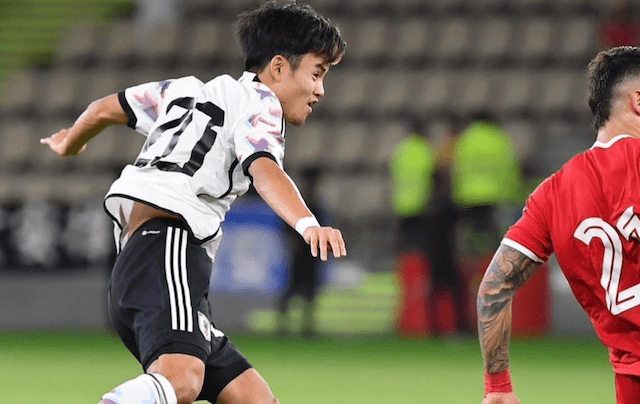 久保建英、代表戦での鮮やかミドルを振り返る⚽️