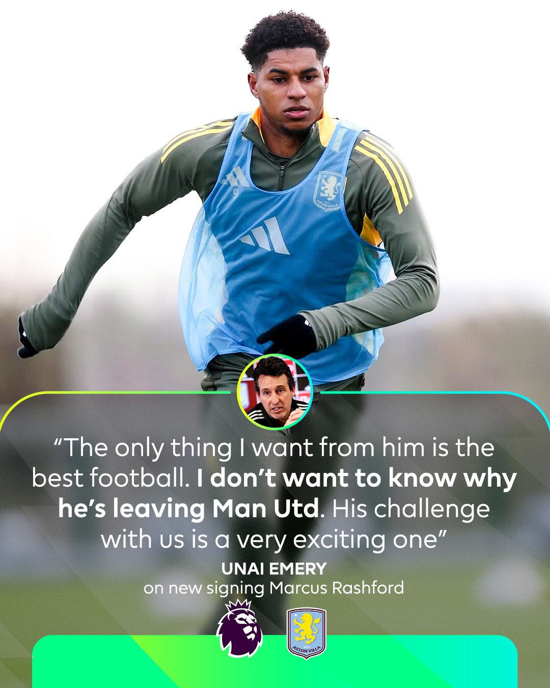 アストン・ヴィラ、エミリ監督がラッシュフォードに期待することとは？
