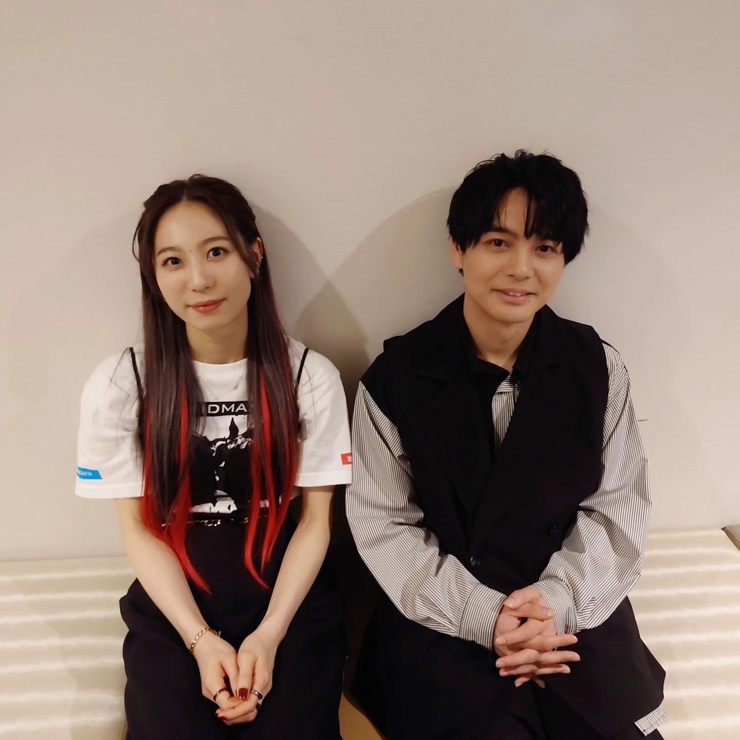 いとこで共演✨声優・安済知佳と榎木淳弥のいとこショット😍