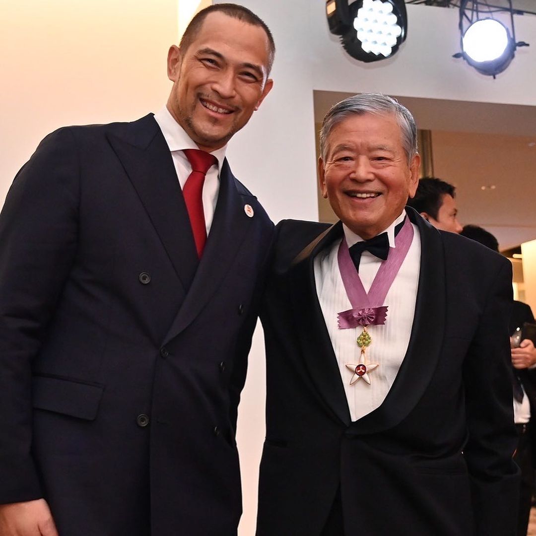 室伏広治 川淵チェアマンの文化勲章受賞をインスタグラムで祝福✨