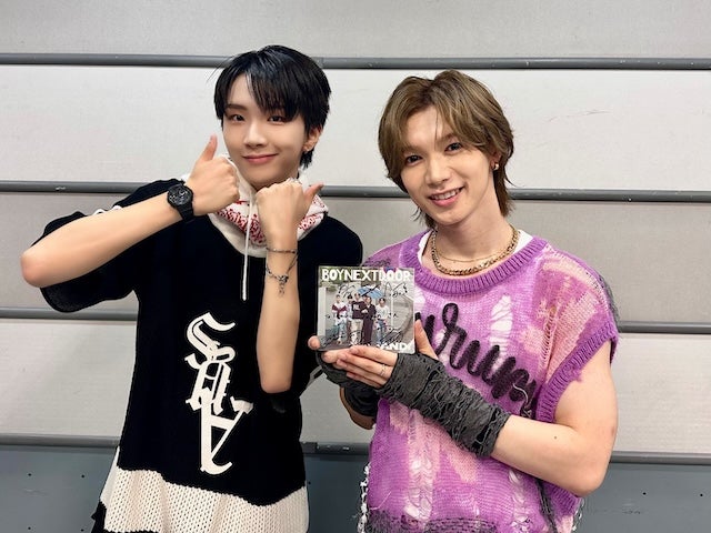 注目の韓国アイドルとTravis Japanの貴重なツーショットを公開し話題に