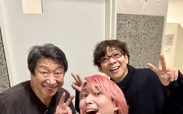 佐久間大介、豪華声優たちとの豪華3ショットを公開