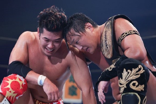 新日本プロレス・タイチが上村優也に勝利！