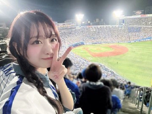 「行動力すごいな」ベイ党アイドルがイベント後に日シリ観戦へ！アクティブすぎると話題に