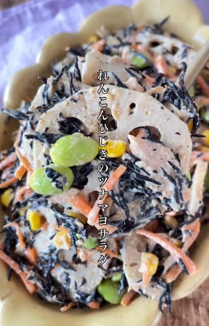 栄養よ！体に染み渡れ！料理研究家 倉嶋里菜の「ツナマヨサラダ 」