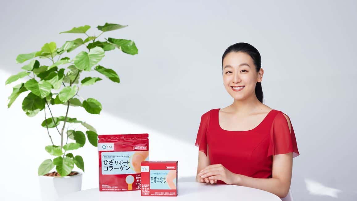 浅田真央 赤いドレス姿を公開❤️イメージキャラクター就任を報告