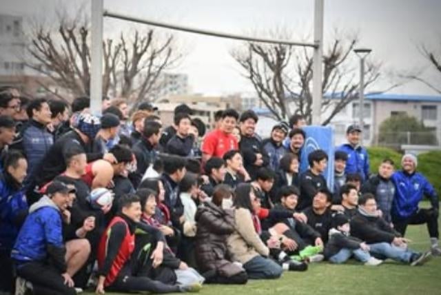 山田章仁、ファンとグラウンドでつながる！『みんなでラグビーを楽しもう』