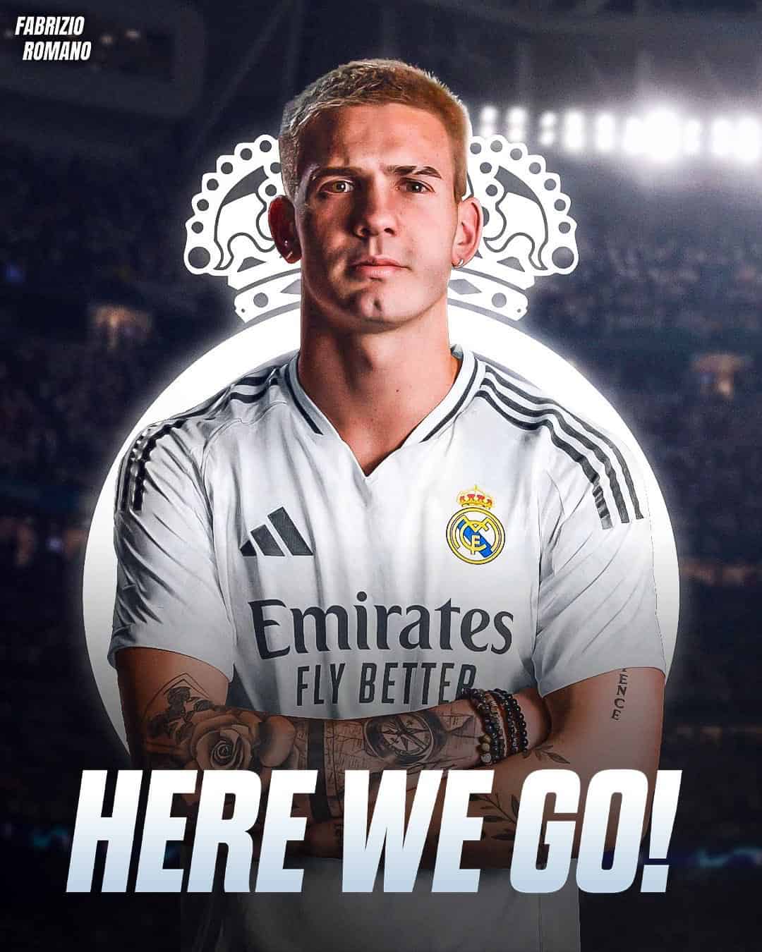 マスタントゥオーノがレアル・マドリード移籍決定　6年契約で正式合意へ