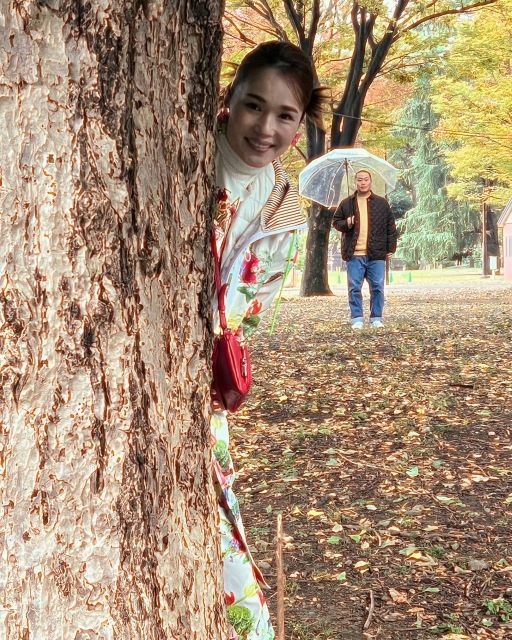 「ノラさんうしろ～！」平野ノラのバックにあの人気芸人が!?シュールショットにファンクスクス