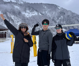 大山未希、吹雪の中で雪上バレー！「いちばんしんどかったけど楽しかった！」