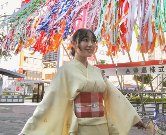 初参加「一宮七夕まつり」で浴衣姿披露！須田亜香里、大人かわいく彩る特注の一枚