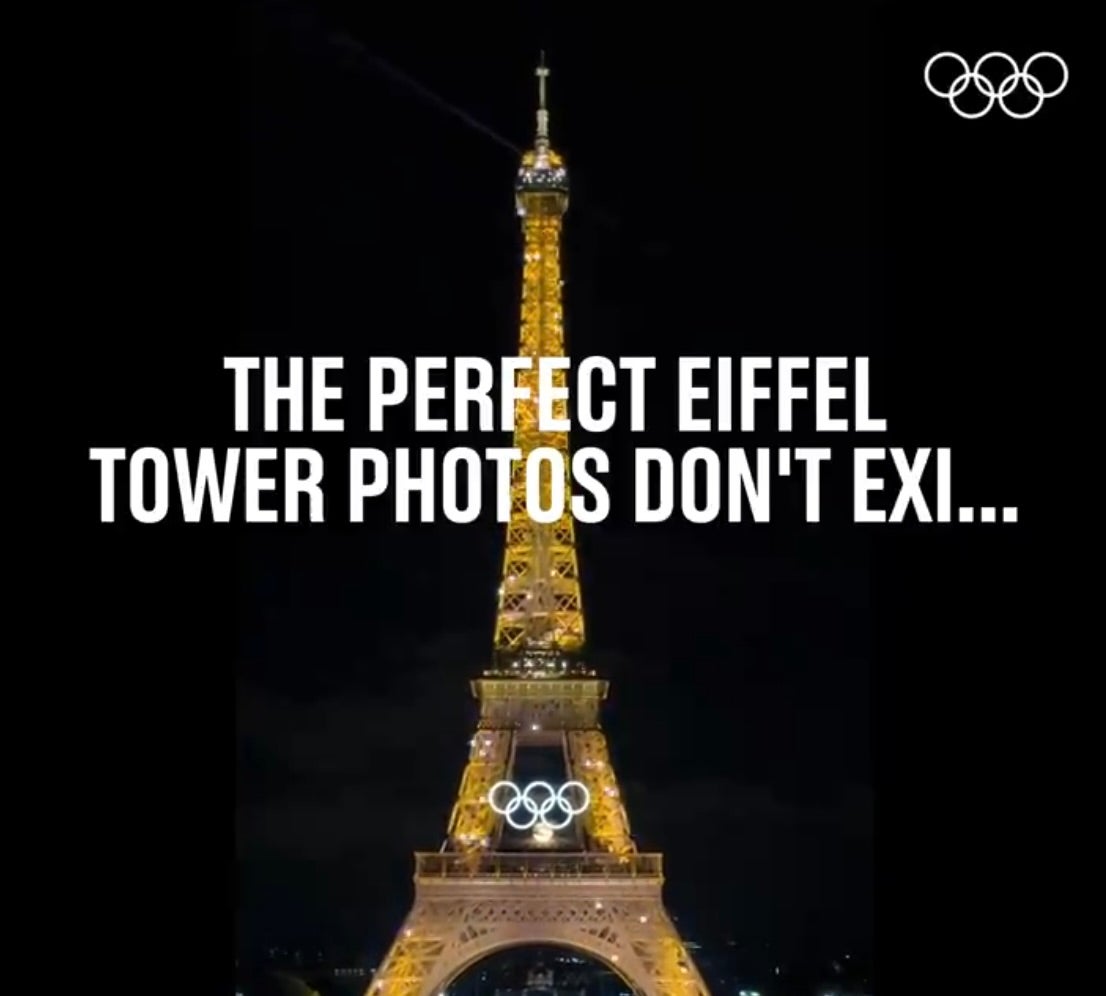 激レア？エッフェル塔と月のスペシャルコラボ！