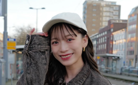 「ブラウンコーデが大人可愛い！」由布菜月、お気に入りキャップで街中オフショット公開