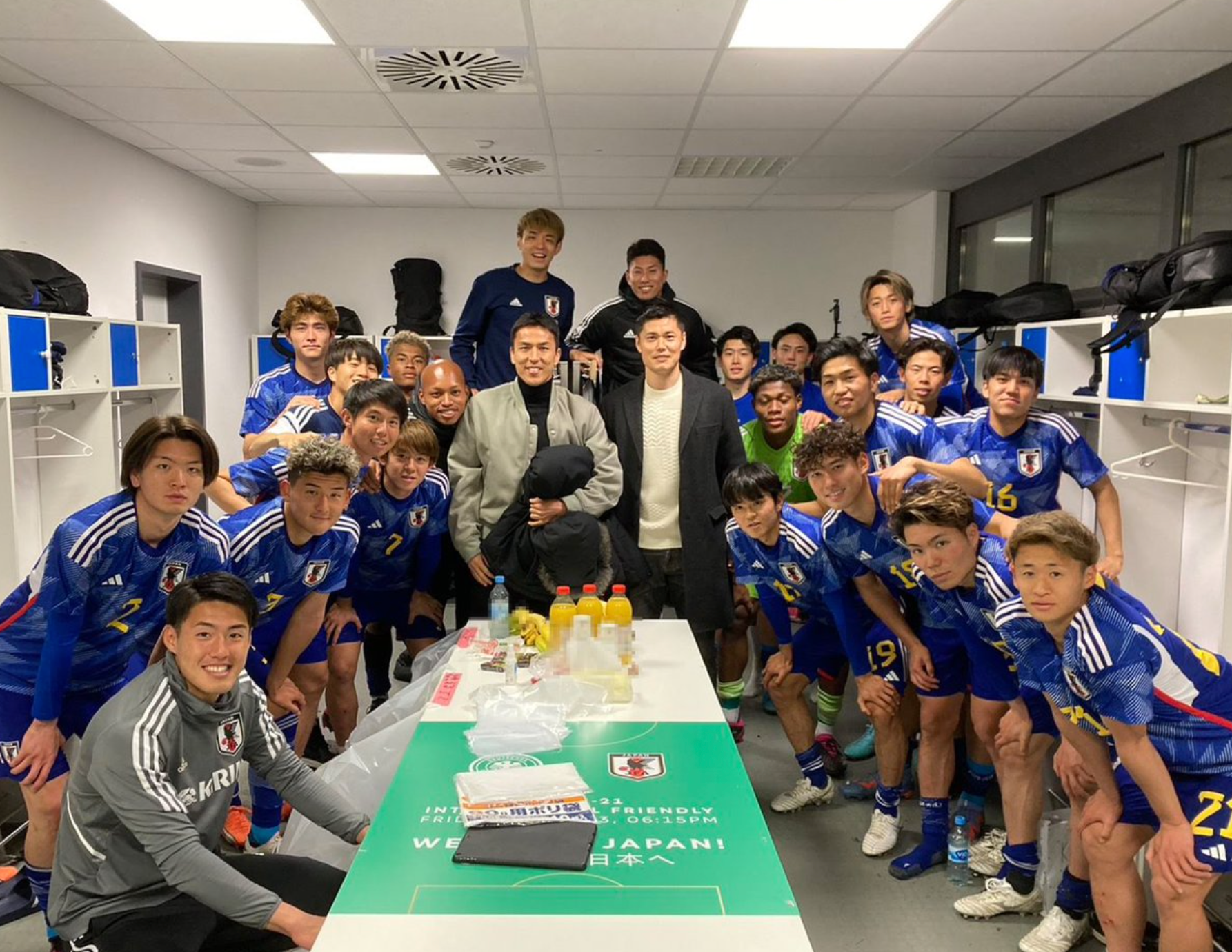 🇯🇵U-22日本代表に偉大なる先輩2人が激励の言葉を送る📣