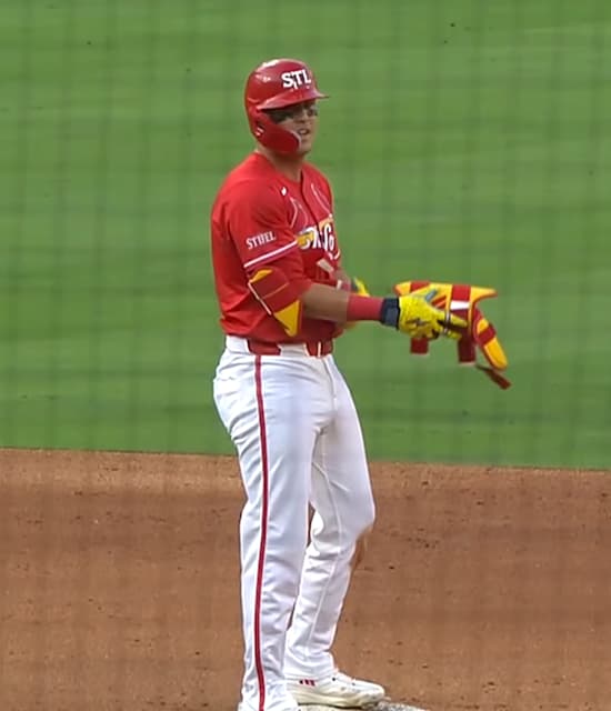 カージナルスのヌートバー、〇試合連続安打を記録！「たっちゃん、また調子でて来ましたね！」