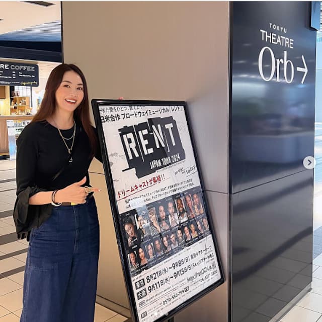 観月ありさがミュージカル観覧の感想を共有！