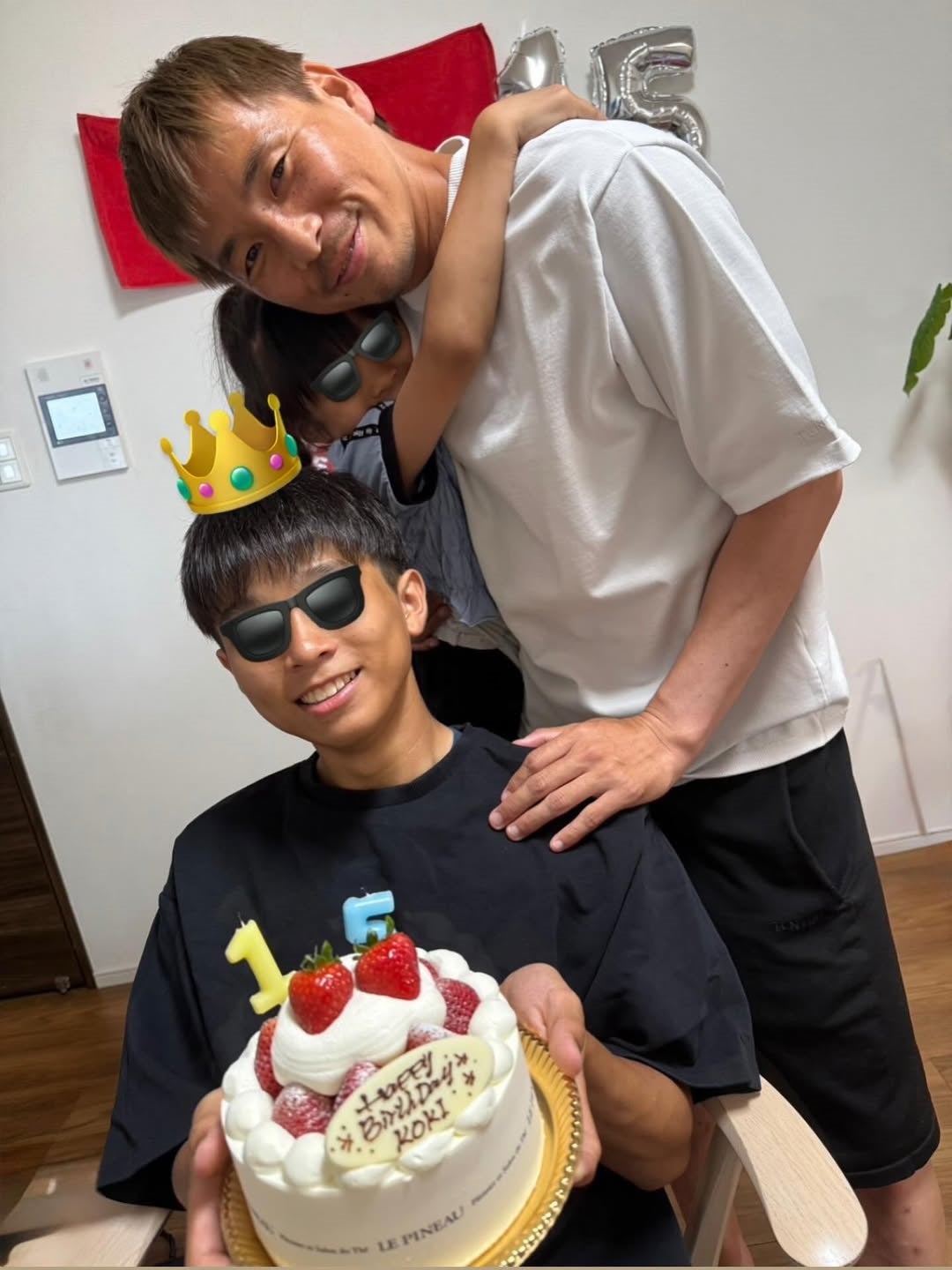 清水エスパルス、レジェント司令塔が、息子さんの誕生日を祝い、新たな闘志を胸に戦う！！