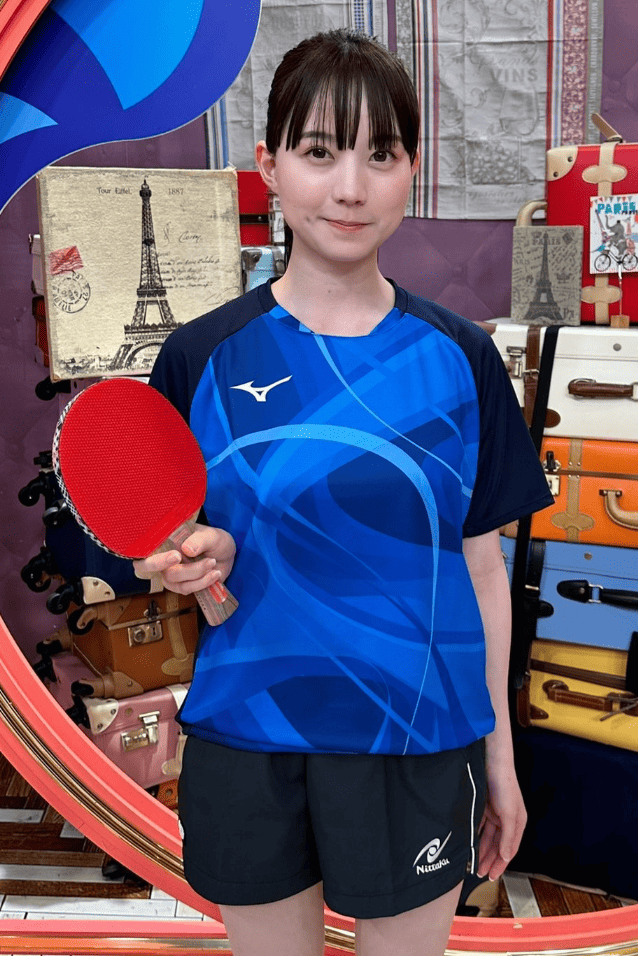 話題沸騰中！”卓球天使”こと菊池日菜のユニフォーム姿が美しすぎる
