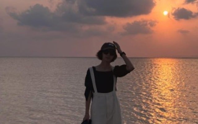 「ありがとう、美しい海」安田美沙子が長男と『美らSUNビーチ』へ！