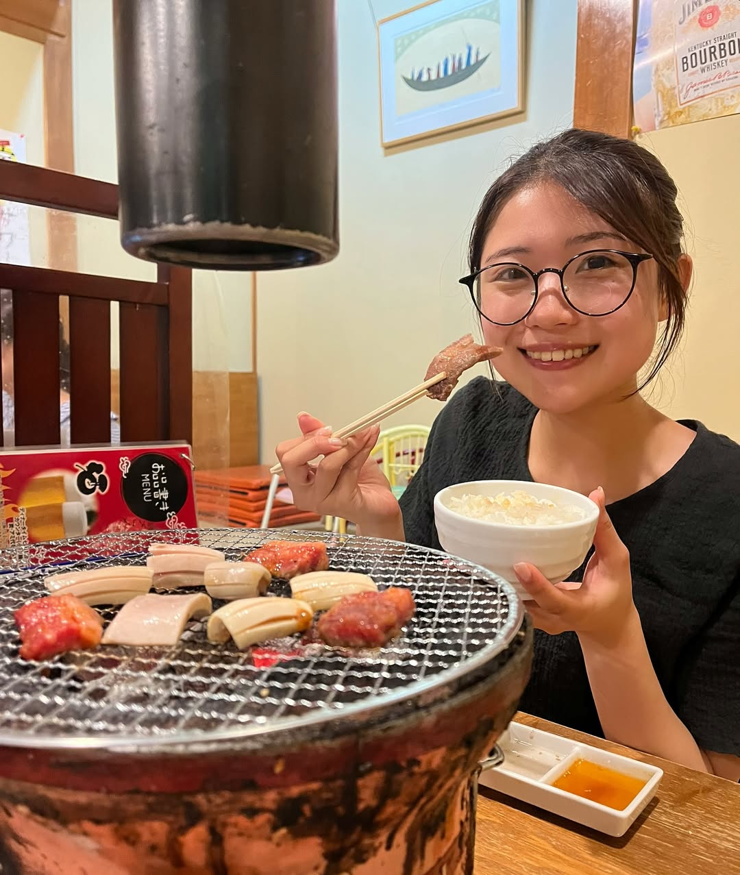 IBCアナウンサー・徳岡伶美、29（ニク）の日に焼肉を食べてエナジーチャージ！