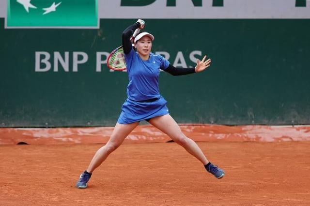 日比野菜緒、全仏オープン2回戦敗退も「いいプレーができたので、ひとまず満足」