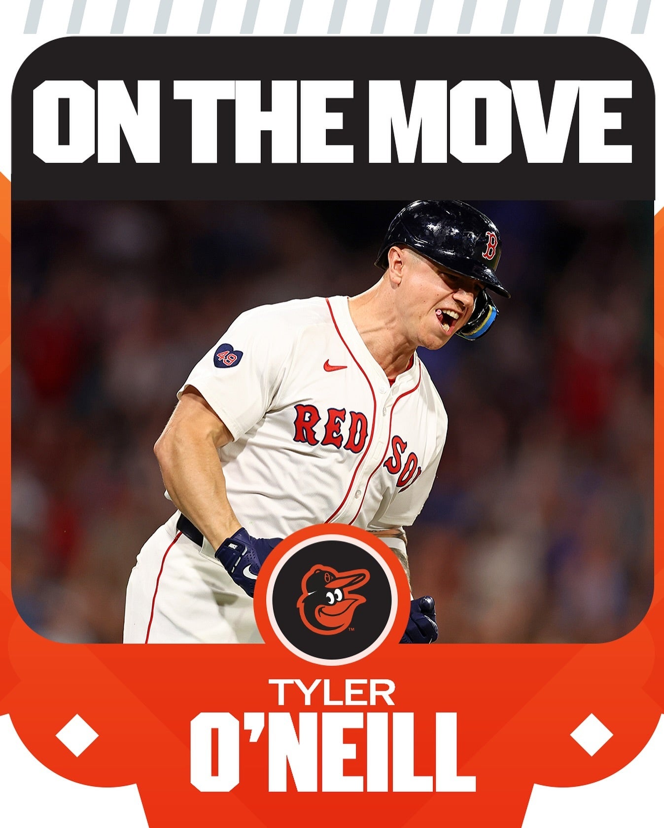 吉田正尚の同僚、タイラー・オニールがオリオールズへ