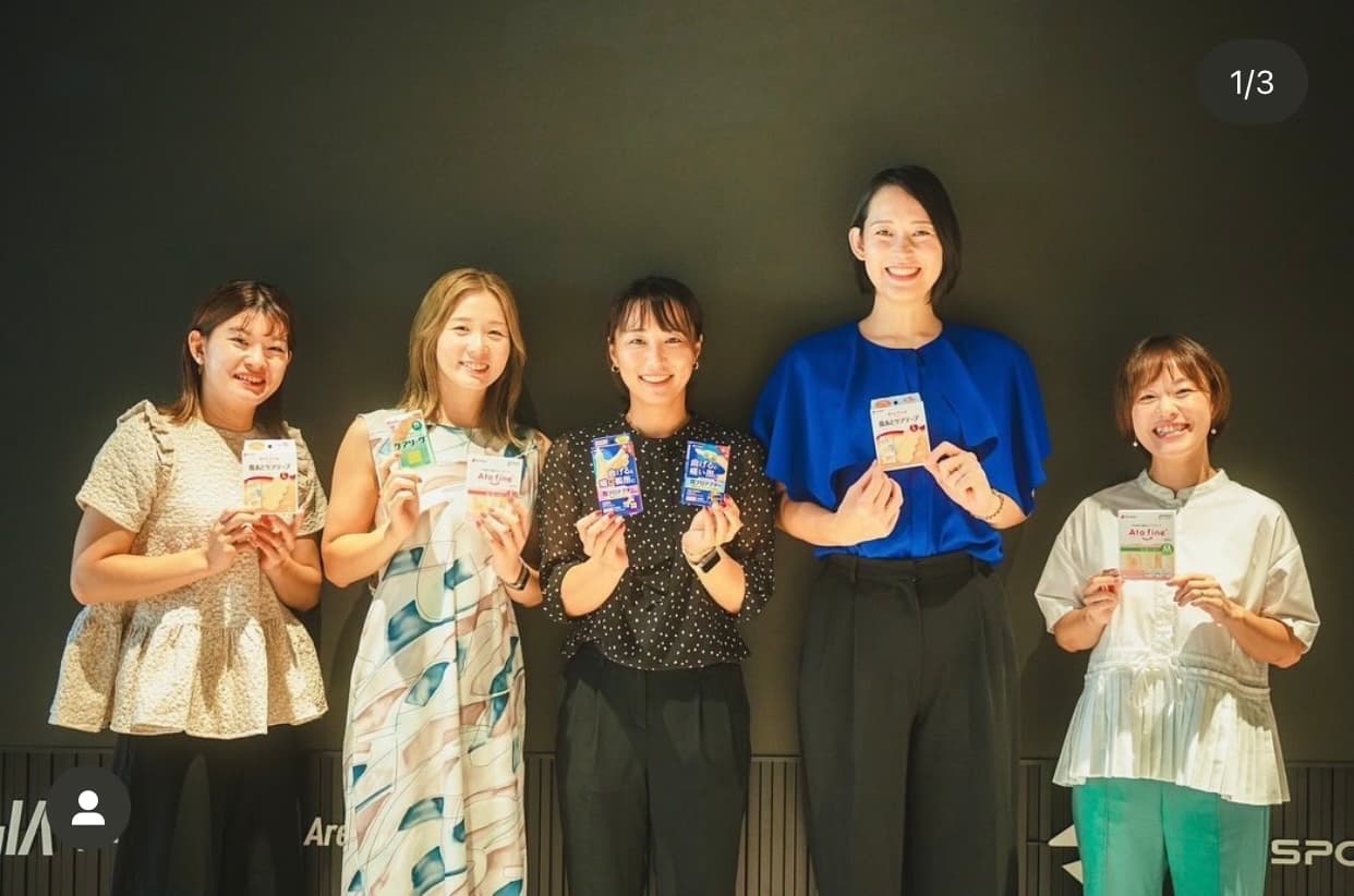 登坂絵莉　女子アスリート座談会に参加！