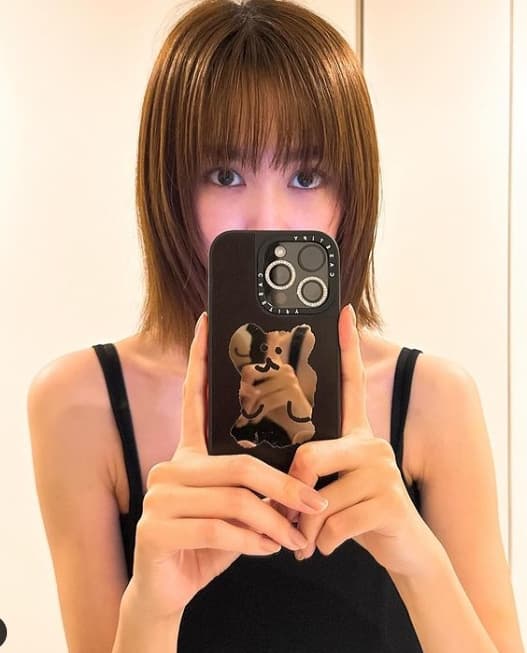 桐谷美玲　さっぱりリフレッシュ！髪をカットして視界良好に