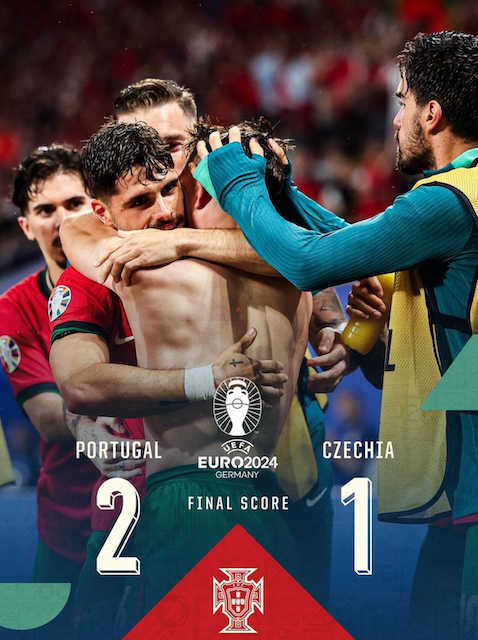 ポルトガル代表が劇的勝利で白星発進‼︎