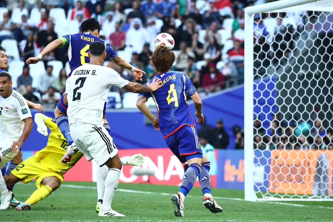 遠藤航が1ゴールもイラクに敗れる⚽️