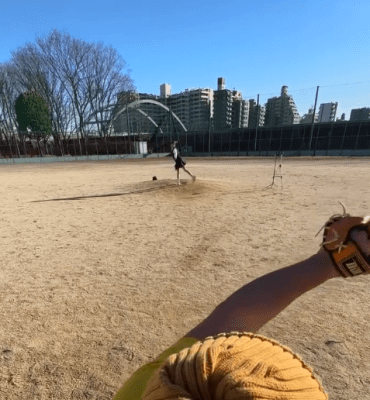 野球アイドル・越まりん、