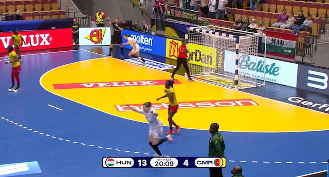 【ハンドボール】第26回女子世界選手権グループB ハンガリー vs. カメルーン