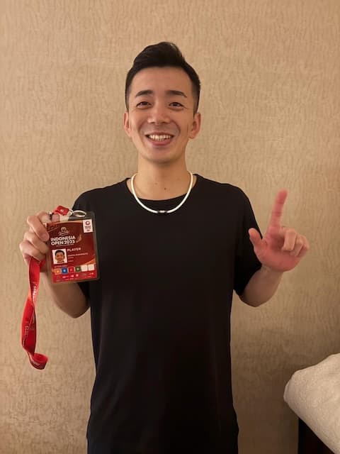 あのパリ五輪日本代表選手がインドネシアオープンで更なる高みへ