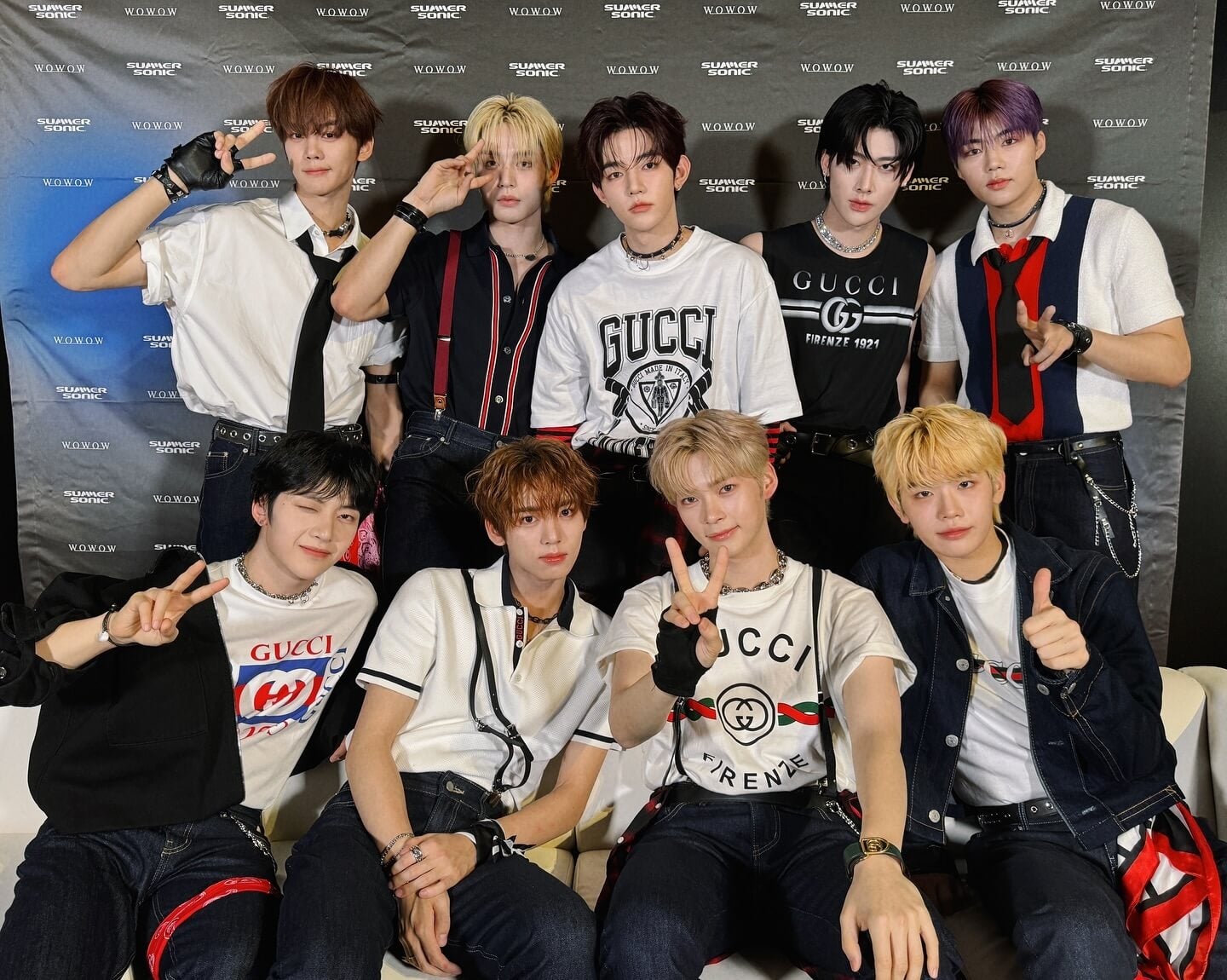 あの大人気韓国アイドルグループ　全員がGUCCI衣装を身に纏い話題に