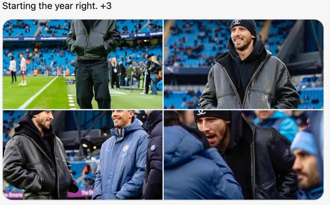 ルベン・ディアス、「2025年の最高のスタート」と喜びを投稿