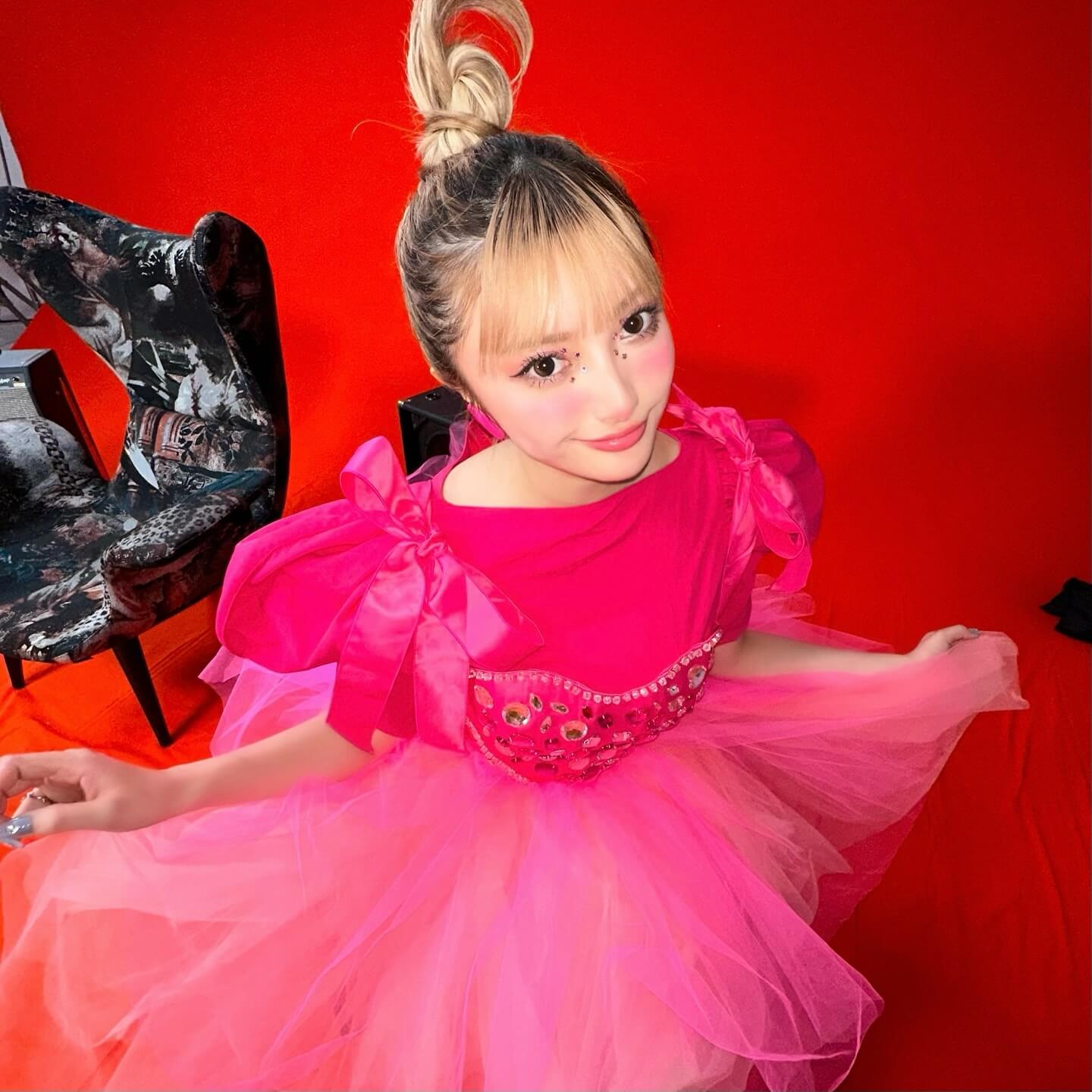 安斉かれん、ドキンちゃんの誕生日をお祝い💕